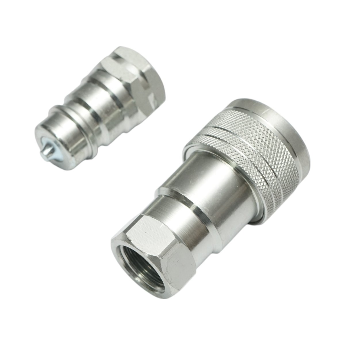 Furtun presiune sertizat pentru tiranti hidraulici 70cm cu armaturi 1/2 + 3/8 si supapa mos